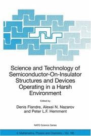 Tapa de Science and Technology of Semiconductor-on-Insulator Structures and Devices Operating in a Harsh Environment