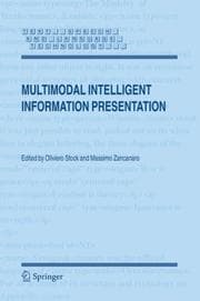 Tapa de Multimodal intelligent information presentation