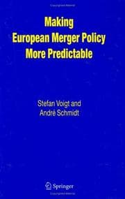 Tapa de Making European Merger Policy More Predictable
