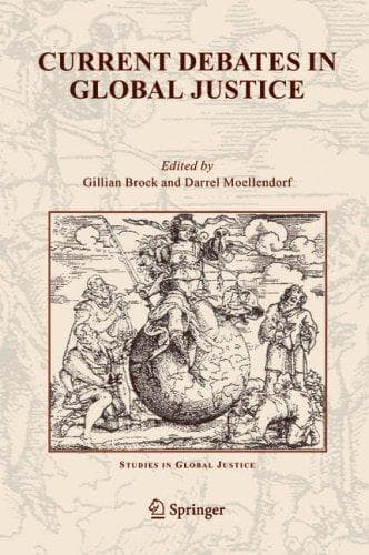 Tapa de Current debates in global justice