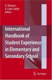 Tapa de International handbook of student experience of elementary and secondary school