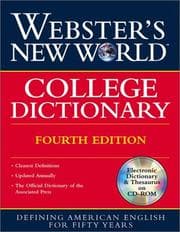 Tapa de Webster's New World College Dictionary