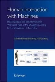 Tapa de Human interaction with machines
