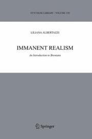 Tapa de Immanent Realism