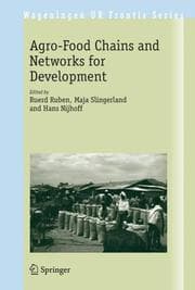 Tapa de The agro-food chains and networks for developement