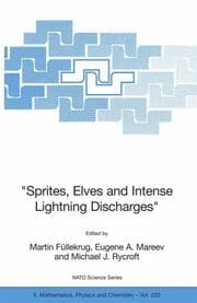 Tapa de "Sprites, elves and intense lightning discharges"