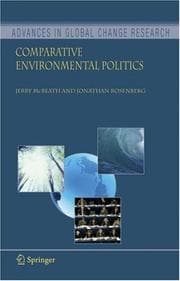 Tapa de Comparative environmental politics