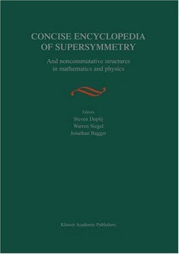 Tapa de Concise Encyclopedia of Supersymmetry