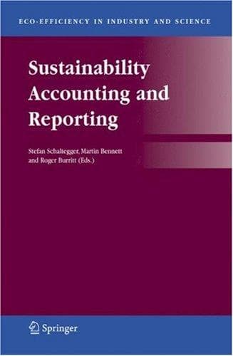 Tapa de Sustainability Accounting and Reporting