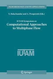Tapa de IUTAM symposium on computational approaches to multiphase flow
