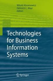 Tapa de Technologies for business information systems