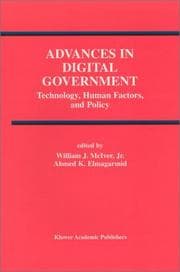 Tapa de Advances in digital government