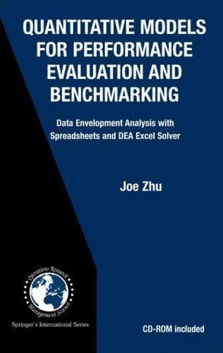 Tapa de Quantitative Models for Performance Evaluation and Benchmarking