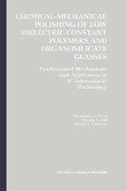 Tapa de Chemical-mechanical polishing of low dielectric constant polymers and organosilicate glasses