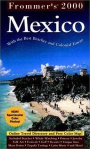 Tapa de Frommer's 2000 Mexico