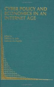 Tapa de Cyber policy and economics in an Internet age
