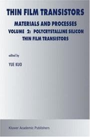 Tapa de Thin film transistors
