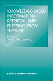 Tapa de Knowledge-Based Information Retrieval and Filtering from the Web