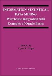 Tapa de Information-statistical data mining