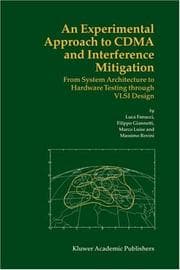 Tapa de An experimental approach to CDMA and interference mitigation