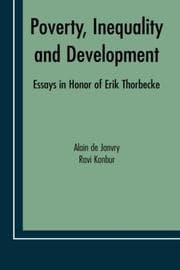 Tapa de Poverty, inequality, and development