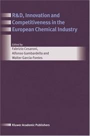 Tapa de R&D, innovation, and competitiveness in the European chemical industry