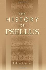 Tapa de The history of Psellus
