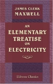 Tapa de An elementary treatise on electricity