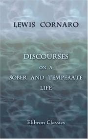 Tapa de Discourses on a Sober and Temperate Life