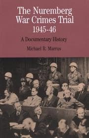 Tapa de The Nuremberg War Crimes Trial, 1945-46