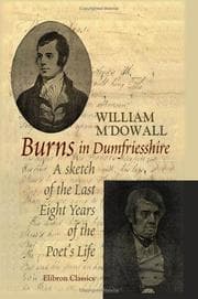 Tapa de Burns in Dumfriesshire