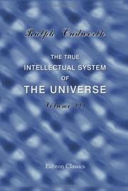 Tapa de The true intellectual system of the universe