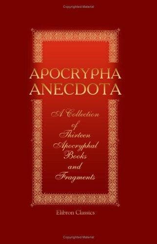 Tapa de Apocrypha Anecdota