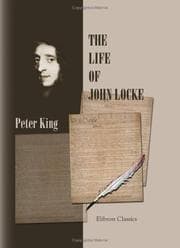 Tapa de The Life of John Locke, with Extracts from His Correspondence, Journals, and Common-Place Books