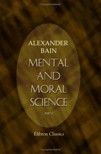 Tapa de Mental and Moral Science