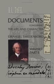 Tapa de Documents Concerning the Life and Character of Emanuel Swedenborg