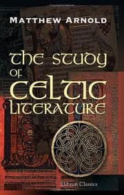 Tapa de On the study of Celtic literature
