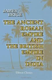 Tapa de The Ancient Roman Empire And The British Empire In India And The Diffusion Of Roman And English Law Throughout The World