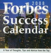 Tapa de 2008 Forbes Success boxed calendar