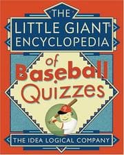 Tapa de The little giant encyclopedia of baseball quizzes
