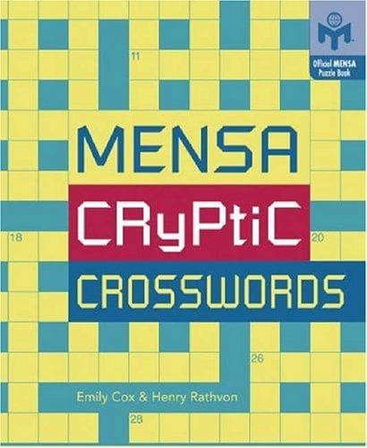 Tapa de Mensa cryptic crosswords