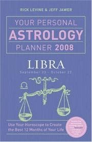 Tapa de Your Personal Astrology Planner 2008: Libra