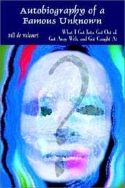 Tapa de Autobiography of a Famous Unknown