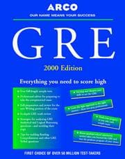 Tapa de GRE 2000 Edition (Master the Gre)