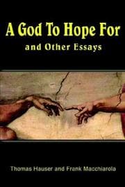 Tapa de A God to Hope For