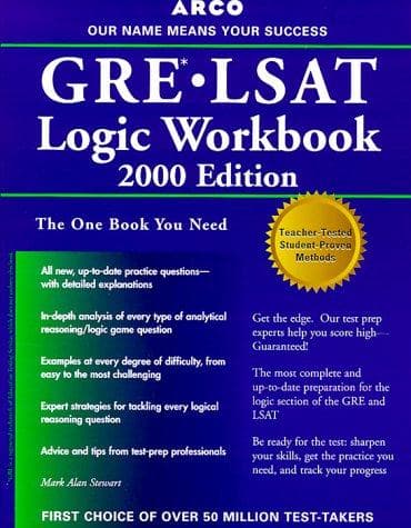 Tapa de Arco GRE/LSAT Logic Workbook