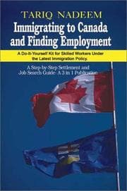 Tapa de Immigrating to Canada and finding employment