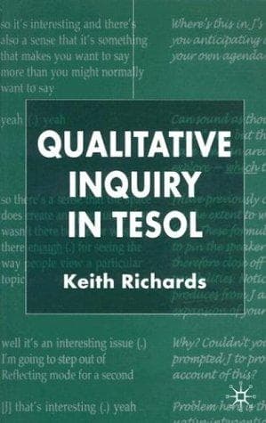 Tapa de Qualitative inquiry in TESOL