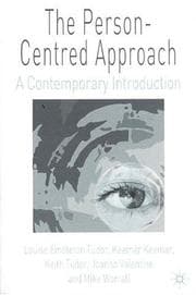 Tapa de PERSON-CENTRED APPROACH: A CONTEMPORARY INTRODUCTION; LOUISE EMBLETON TUDOR...ET AL