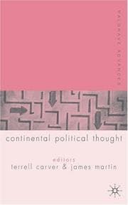 Tapa de Palgrave advances in continental political thought